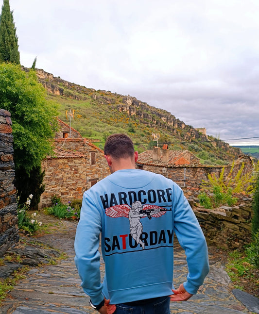 Sudadera ángel armado AZUL